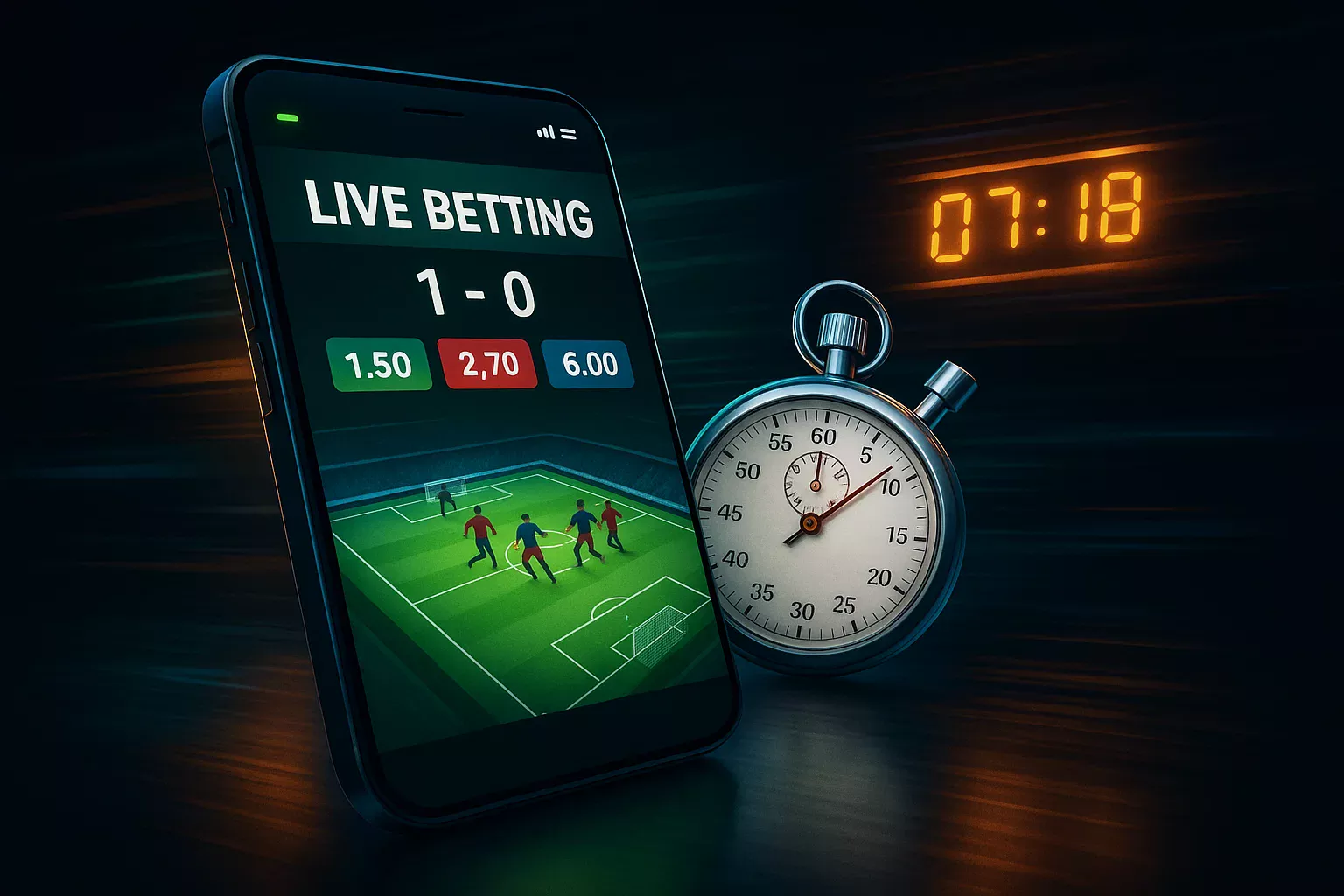 Aplicación de apuestas en vivo durante el derbi sevillano con cuotas en tiempo real