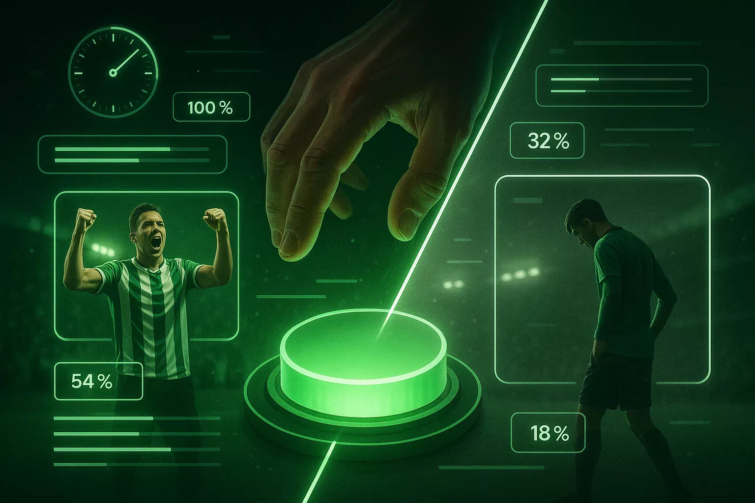 Decisión de cash out en apuestas del Betis mostrando el momento de cobrar o aguantar